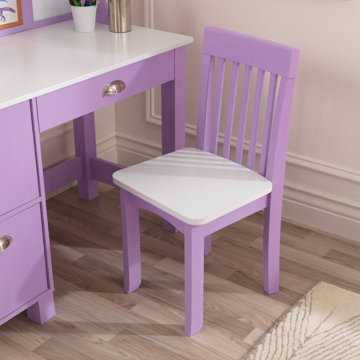 Lavender Study Desk with Chair J3861