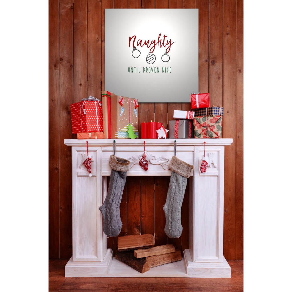 Naughty Gallery Wrapped Canvas 10x10 A67139