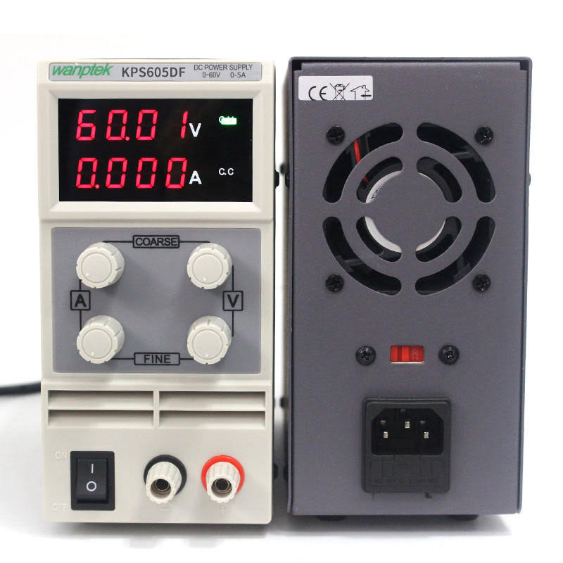 60V 5A Adjustable DC Power Supply D489934