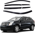 Dark Smoke Side Window Vent Visor 6 Piece Set P8583