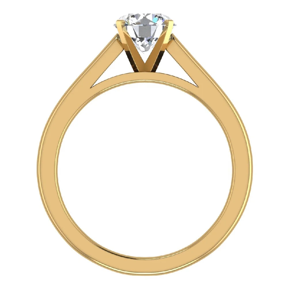 14K Gold 0.75 Carat Diamond Engagement Ring E927