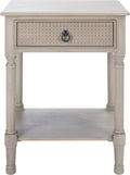 Greige 1 Drawer Accent Table S594