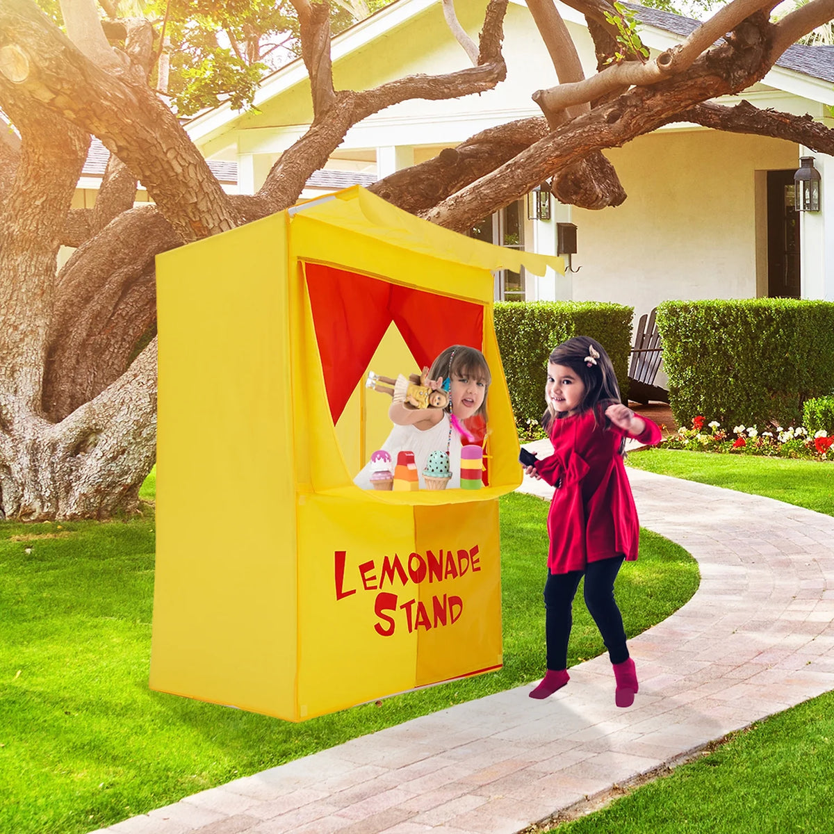 Play Tent Playhouse Puppet Theaters Z910