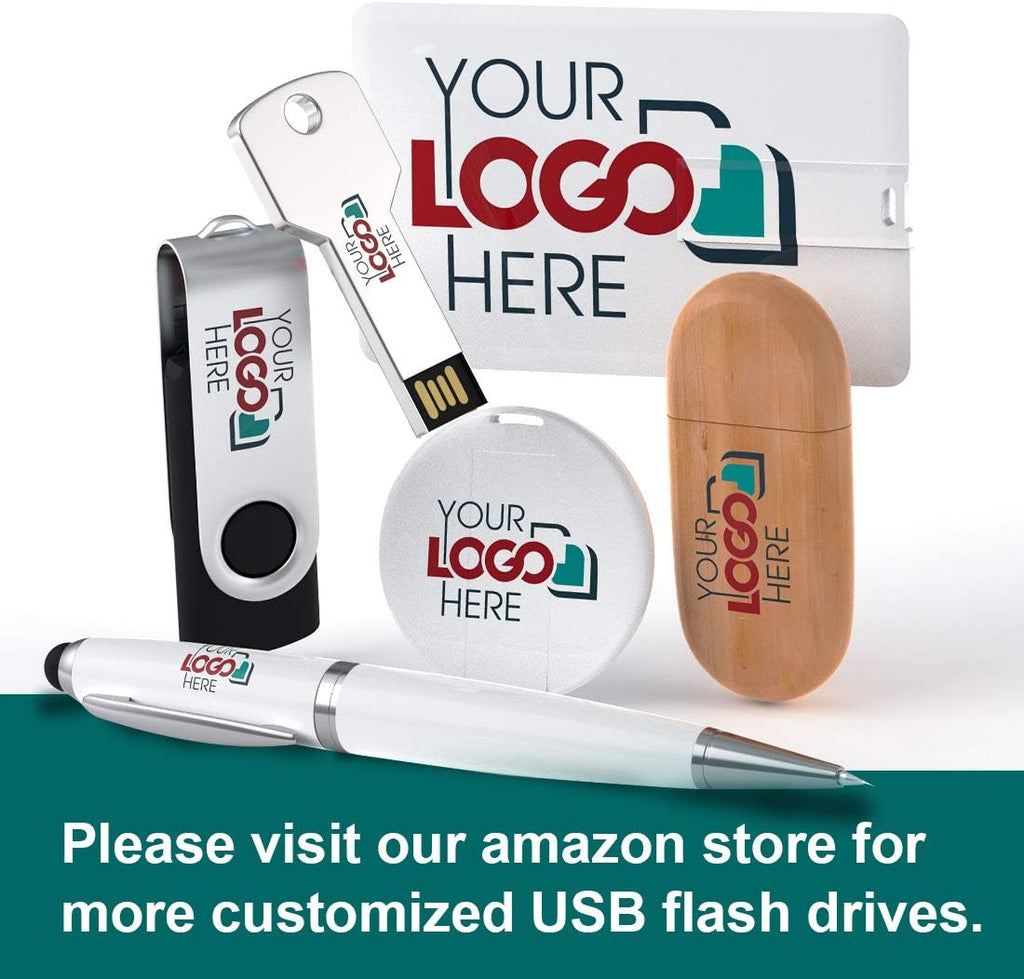 Custom Wood USB Flash Drive 128MB 50 Pack V9752