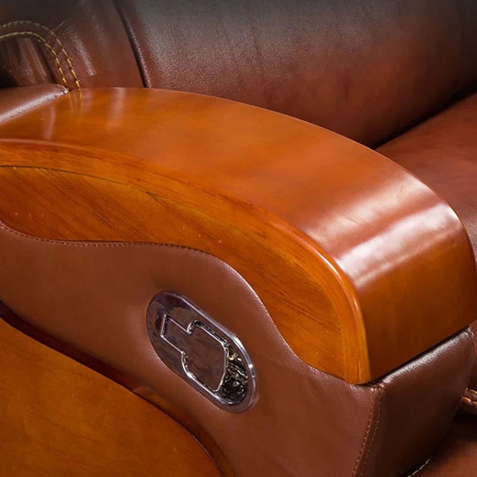 Leather Recliner Ergonomic Computer Massage Chair J289