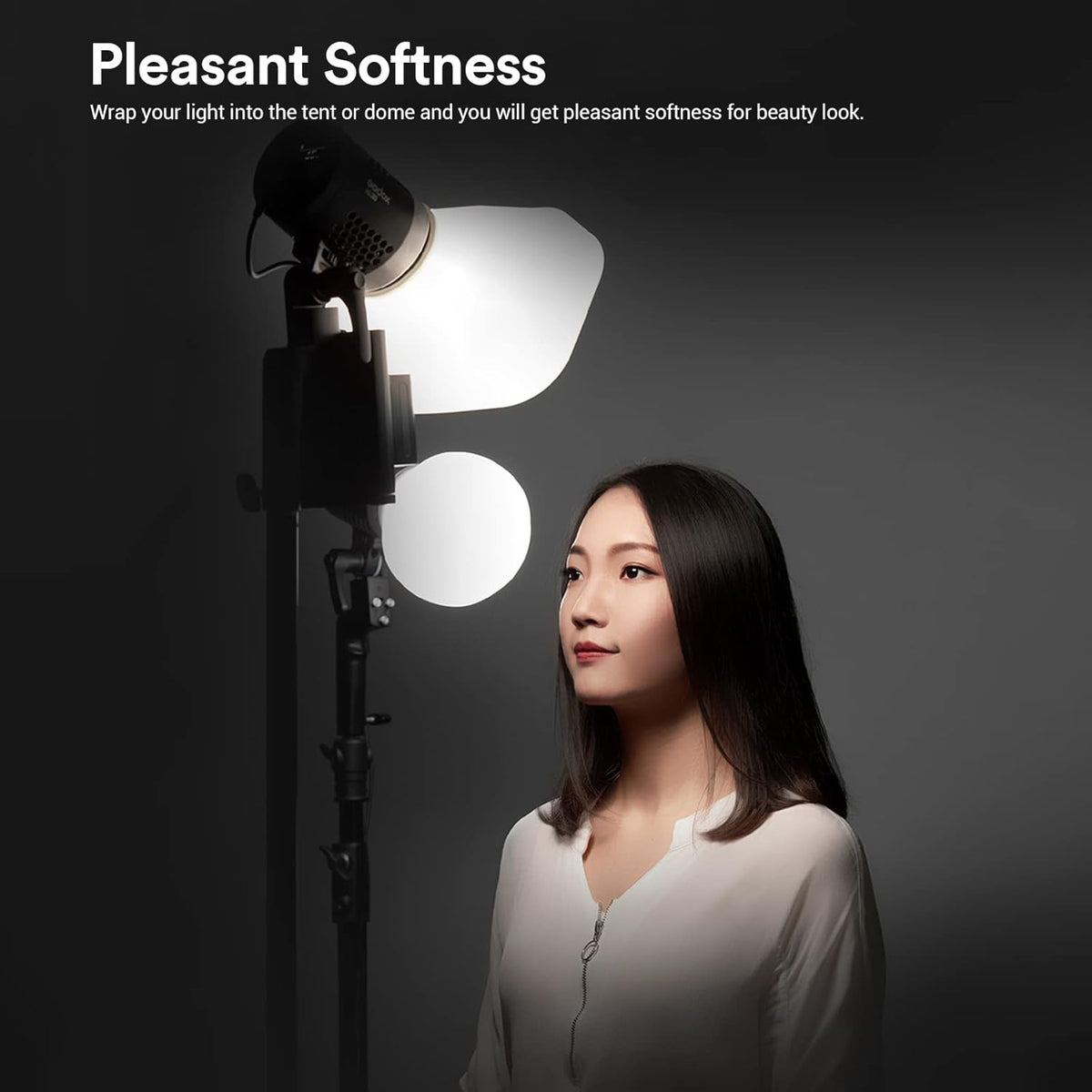 Bi-Color LED Video Light with 2X NP-F970 Lithium Battery Case X8818