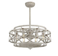 6 Light Provence Gold Accents Fan D Lier C71374