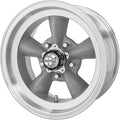 Gray Wheel With Machined Lip (15x8/5x120.7mm, 0mm offset) F671872