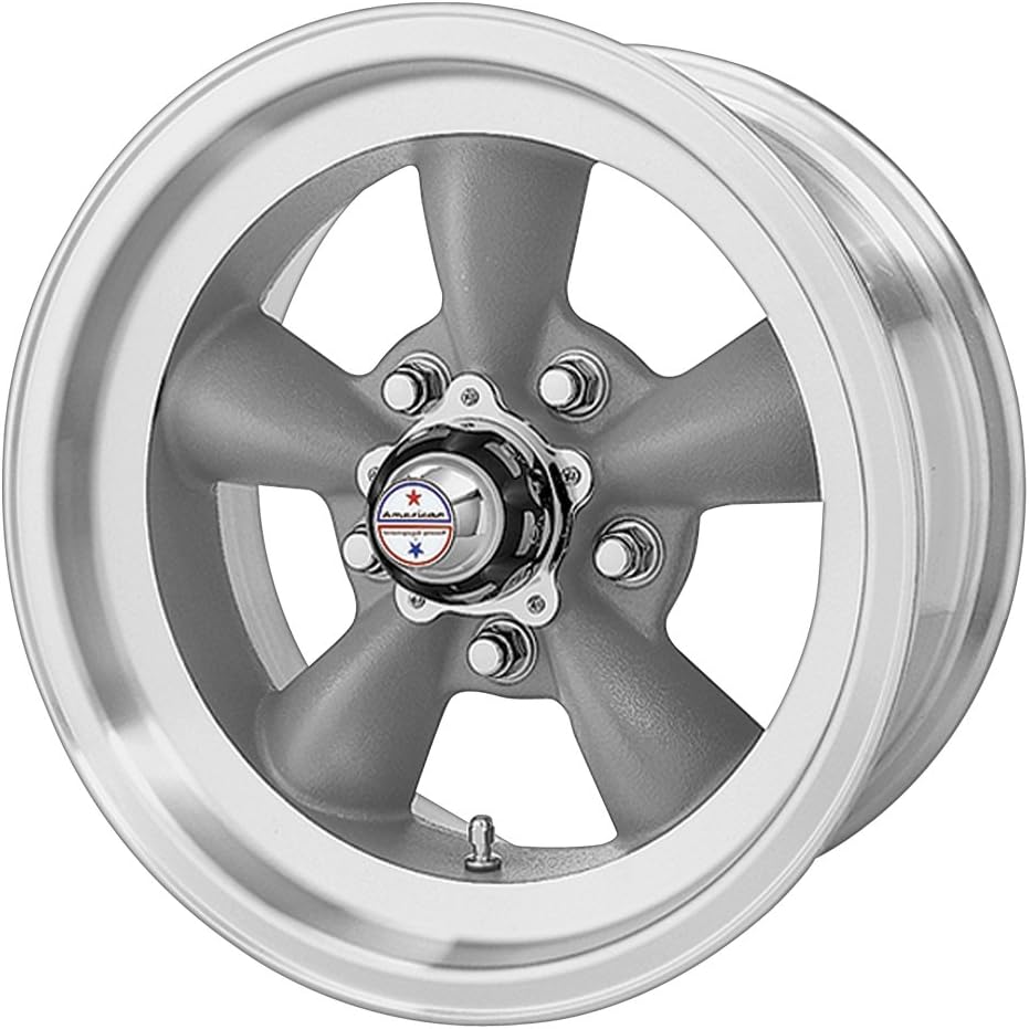 Gray Wheel With Machined Lip (15x8/5x120.7mm, 0mm offset) F671872