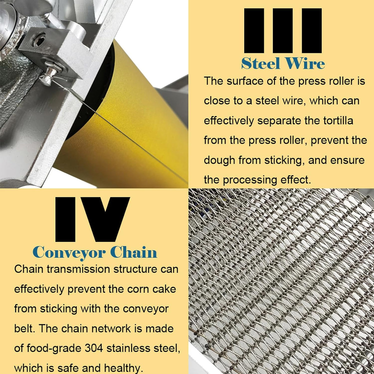 Commercial Electric Corn Tortilla Making Machine 110V Z3866