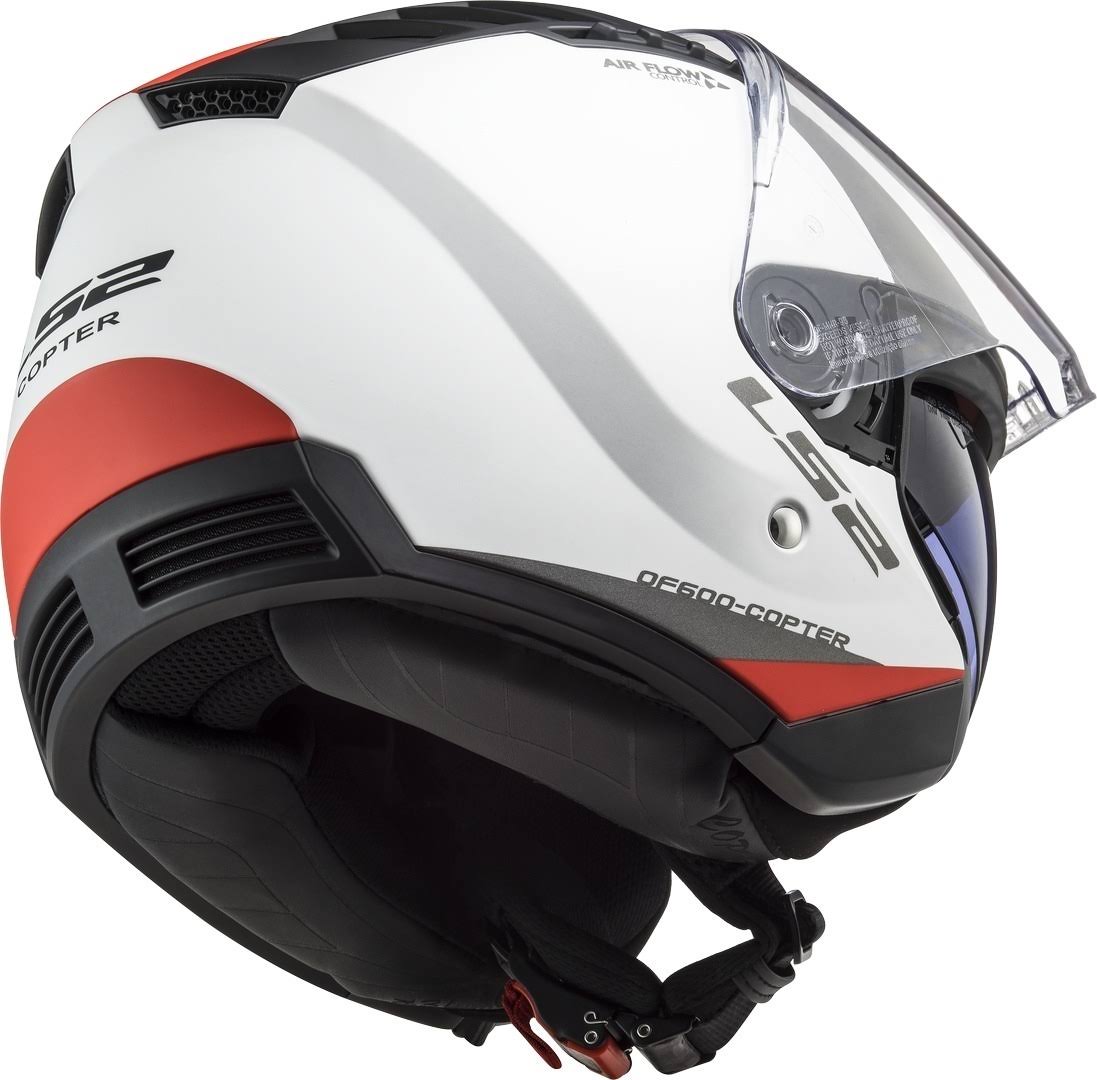 Matt White / Red Helmet Y6610