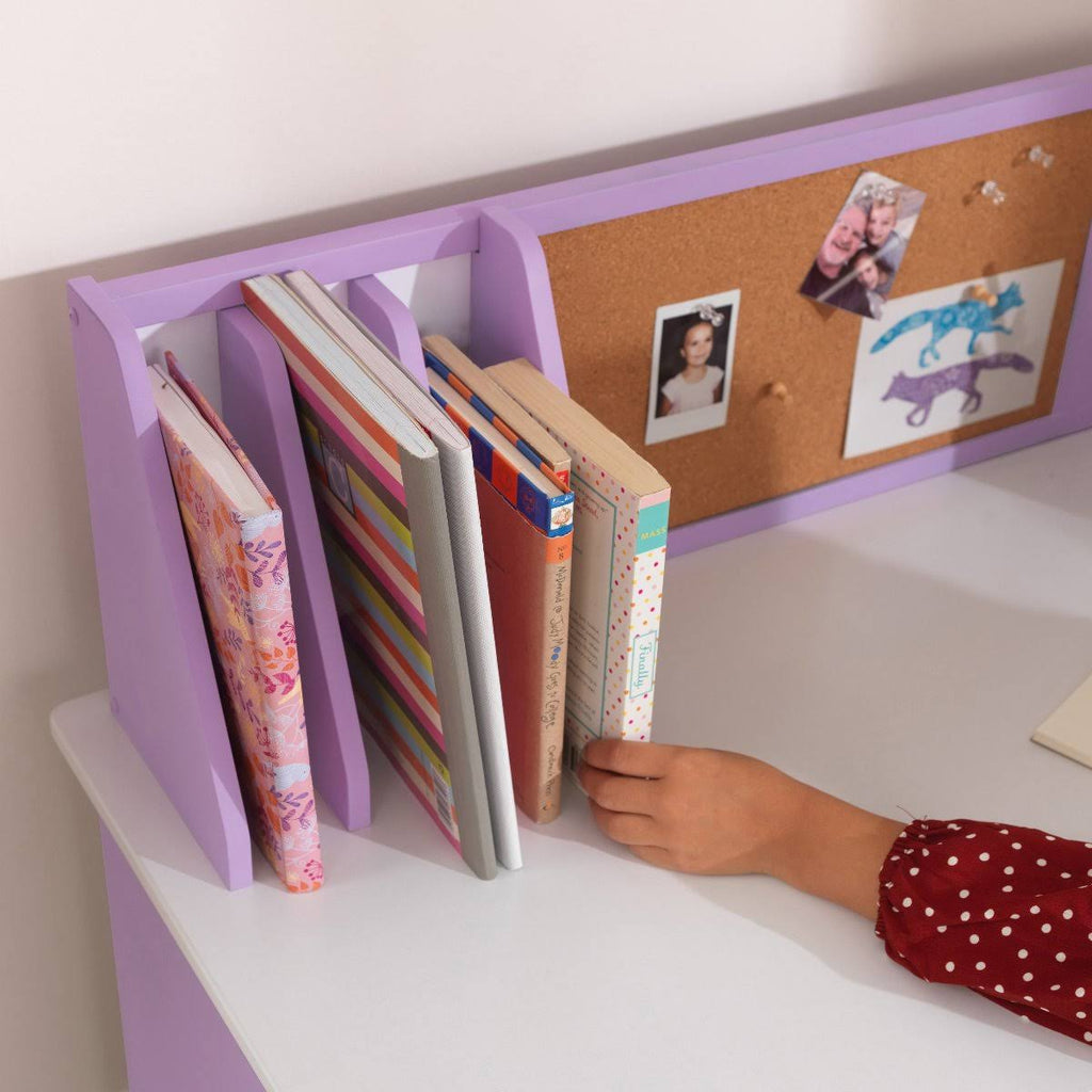 Lavender Study Desk with Chair J3861