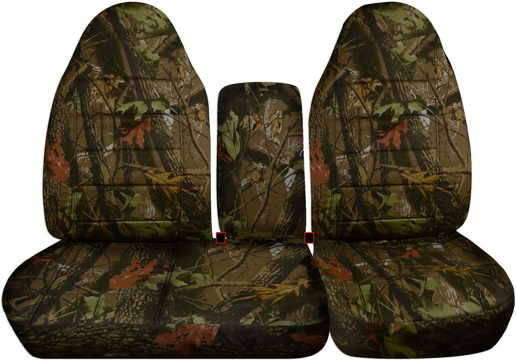 Camo Truck Seat Covers Gray P387088