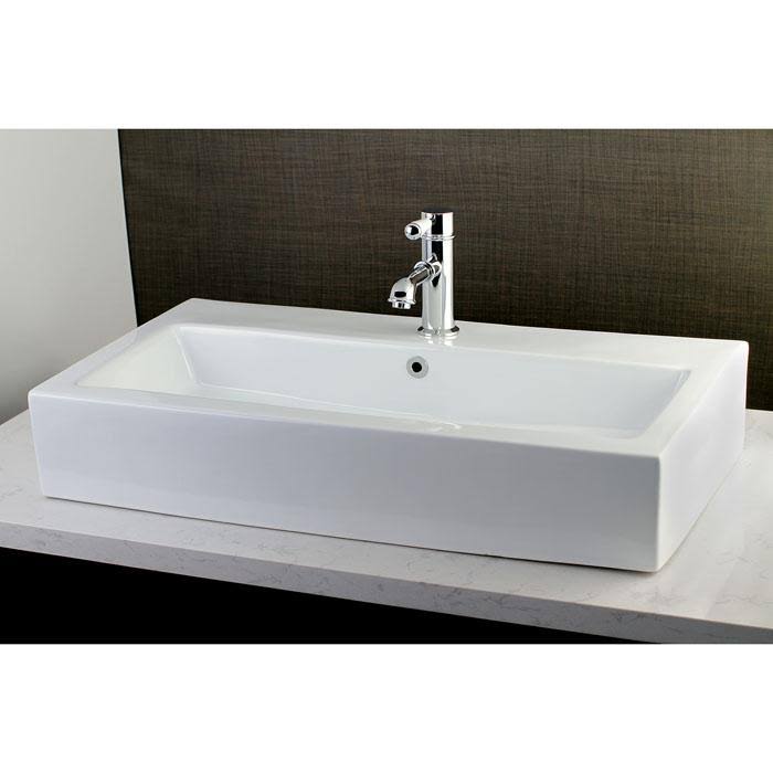 White Vessel Sink L1895