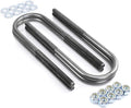 Round Zinc Coated U-Bolts Kit 1/2" x 3" x 10 3/4" Long Set of 4 B964180
