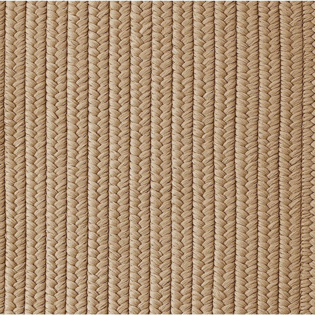 Cuban Sand 3' Round Braided Rug X25558