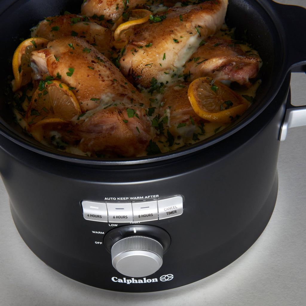 Matte Black Slow Cooker Q88336