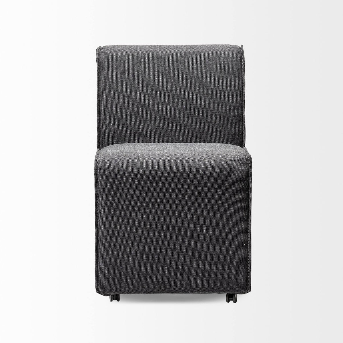 Grey Fabric Dining Chair Q8992