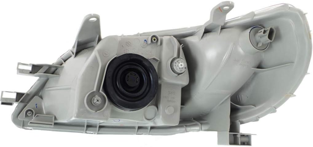 Passenger Side Headlight Assembly with Bulbs S4098