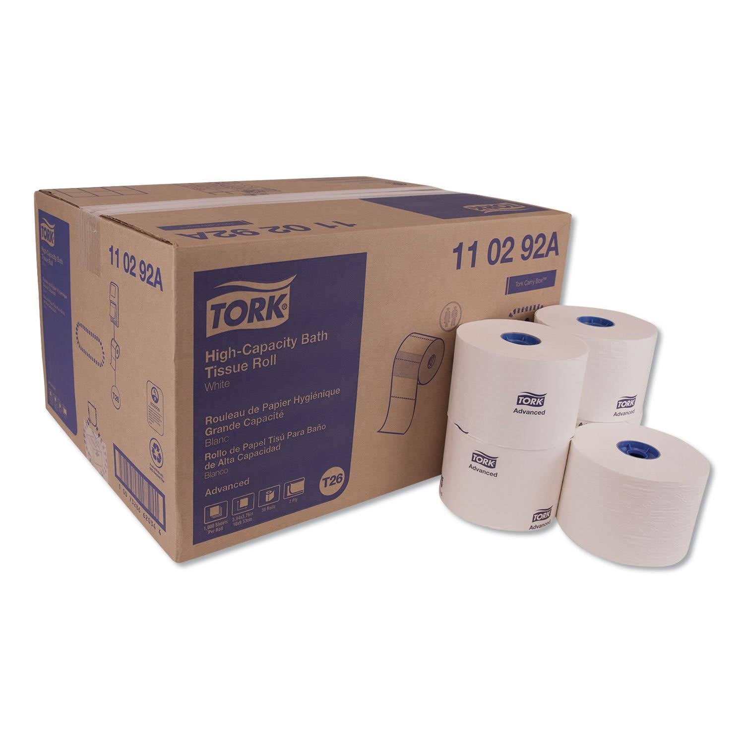 2-Ply White Bath Tissue, 1,000 Sheets/Roll, 36/Carton Z50014