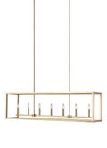 7 Light Island Satin Bronze Finish T341814
