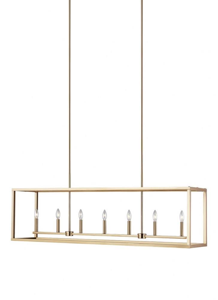 7 Light Island Satin Bronze Finish T341814