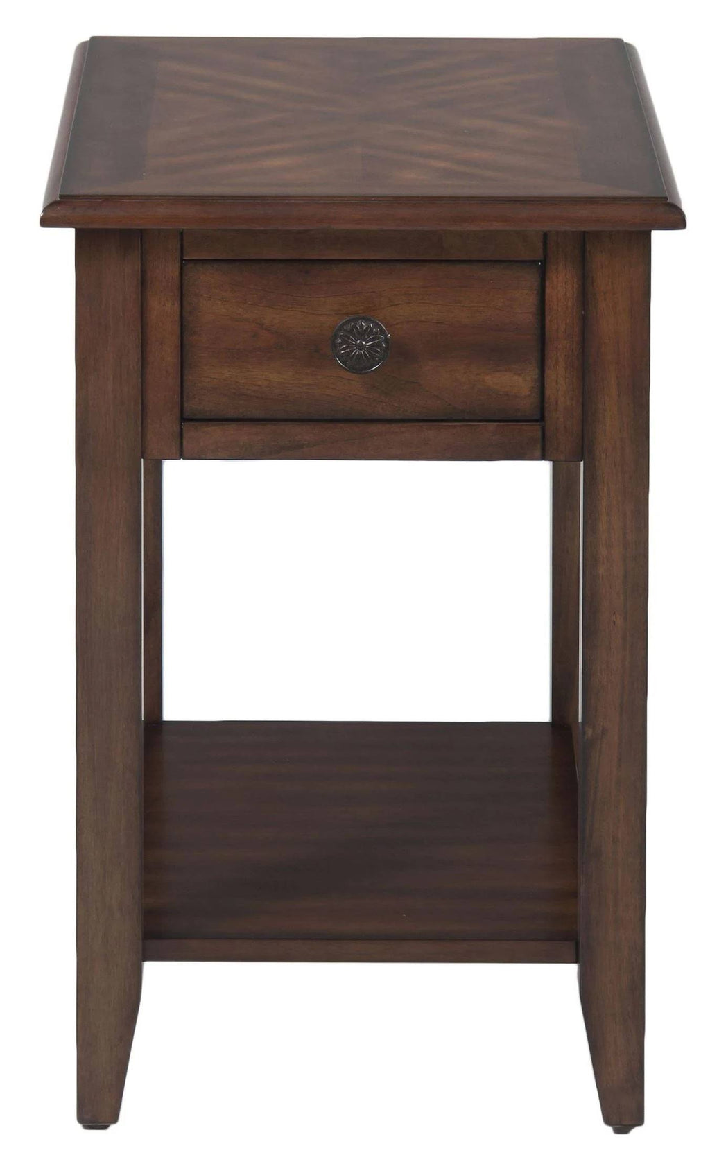 Medium Brown Chairside Table M5926