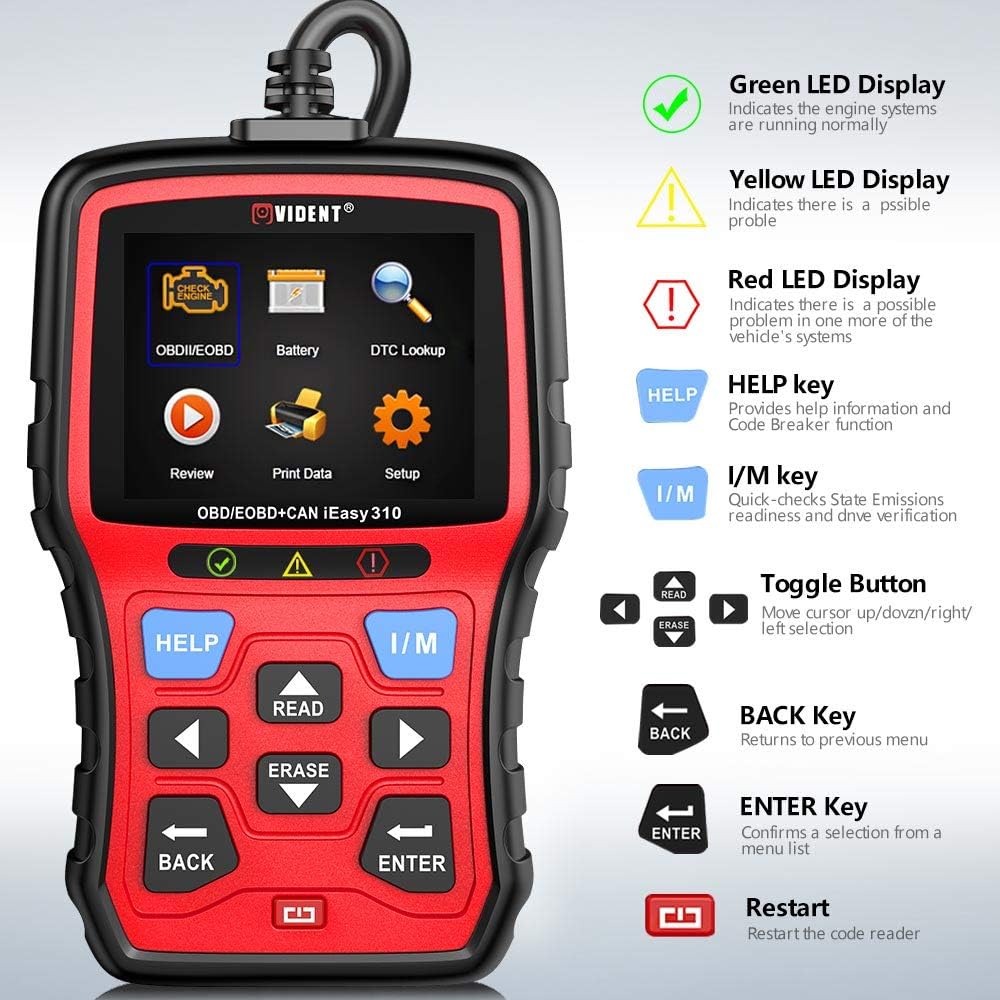 OBD2 Scanner Code Reader Pack of 2 L8054