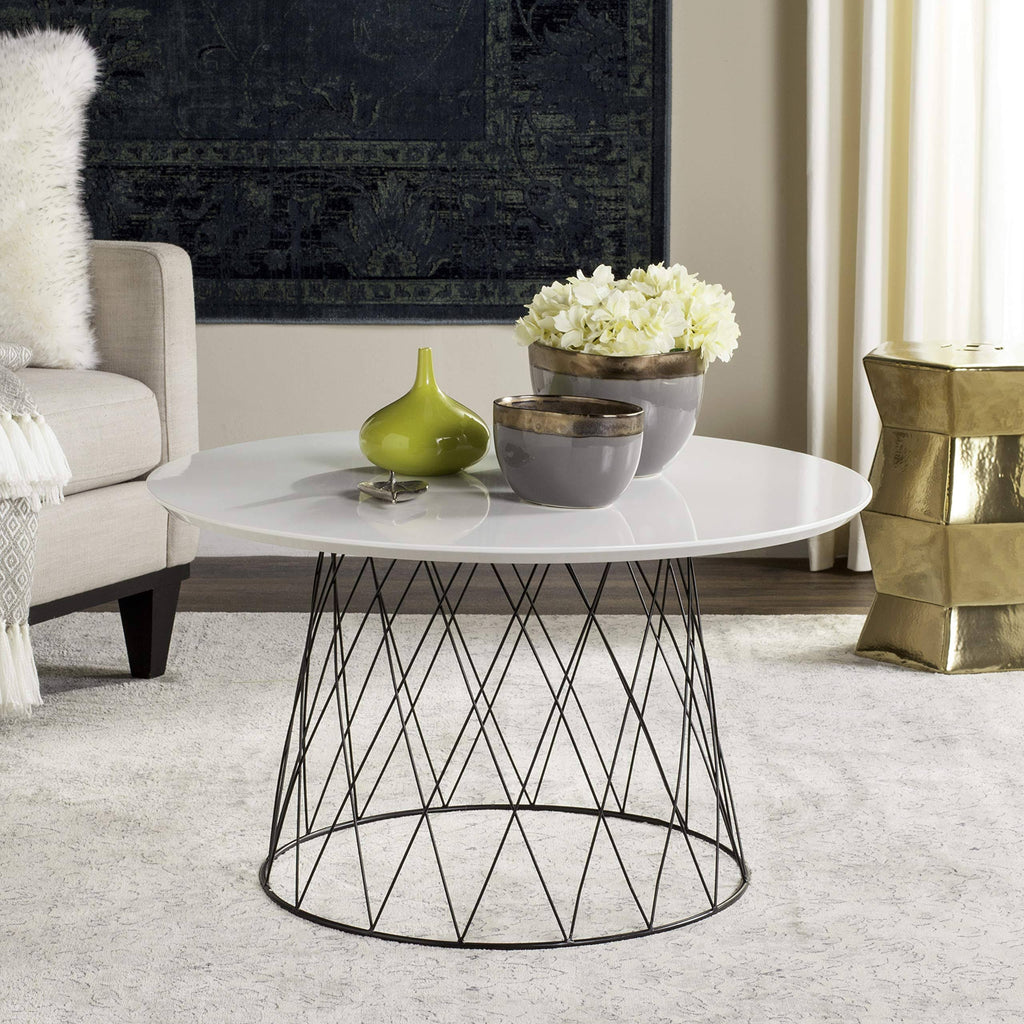 White Lacquer Coffee Table H840491