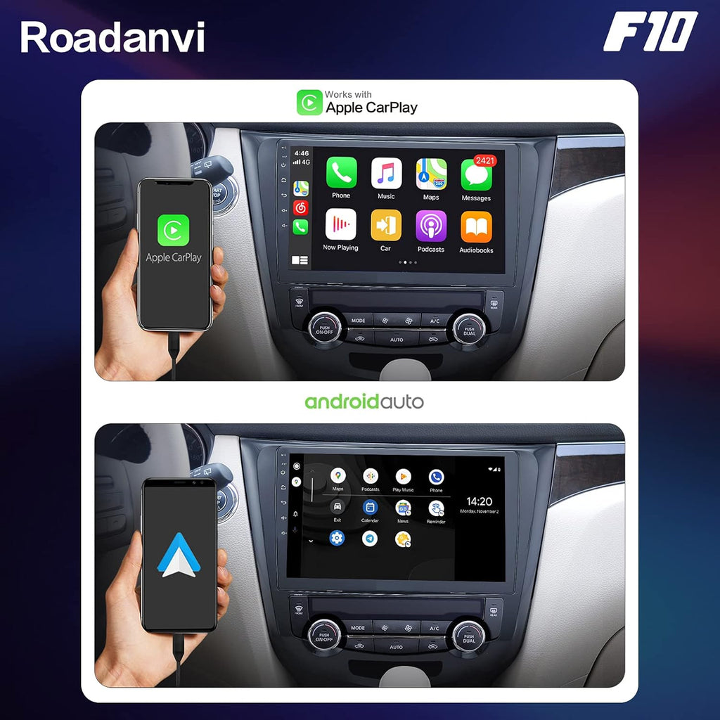 Car Stereo Bluetooth Radio with 1280x720 IPS Touch Screen U92223