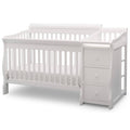 Convertible Crib N Changer Bianca White E401337