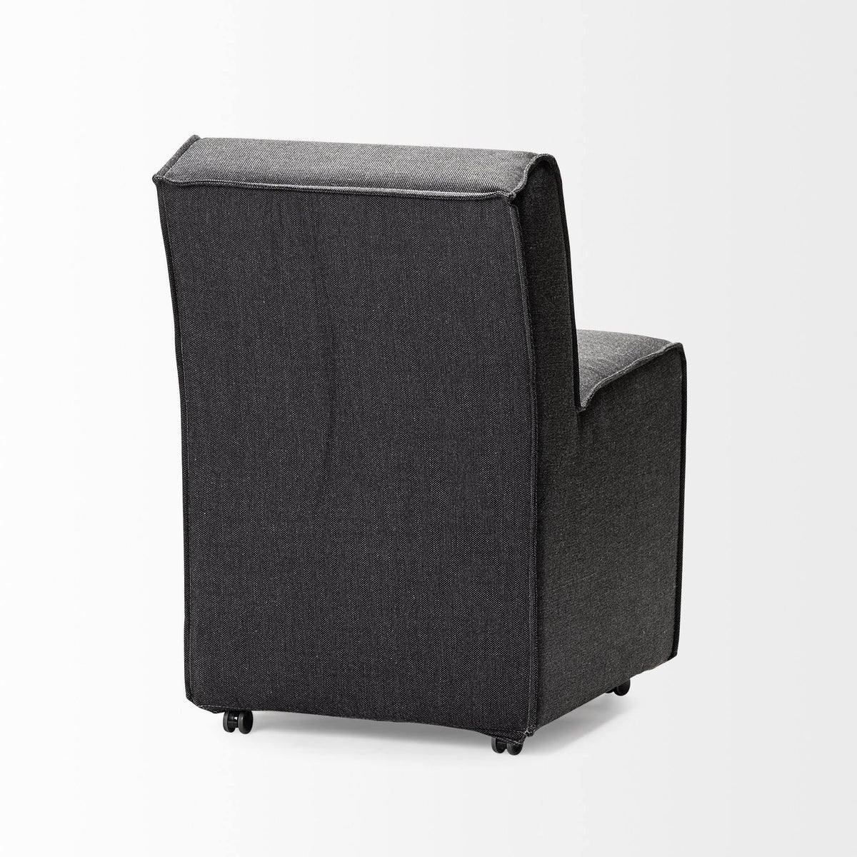 Grey Fabric Dining Chair Q8992