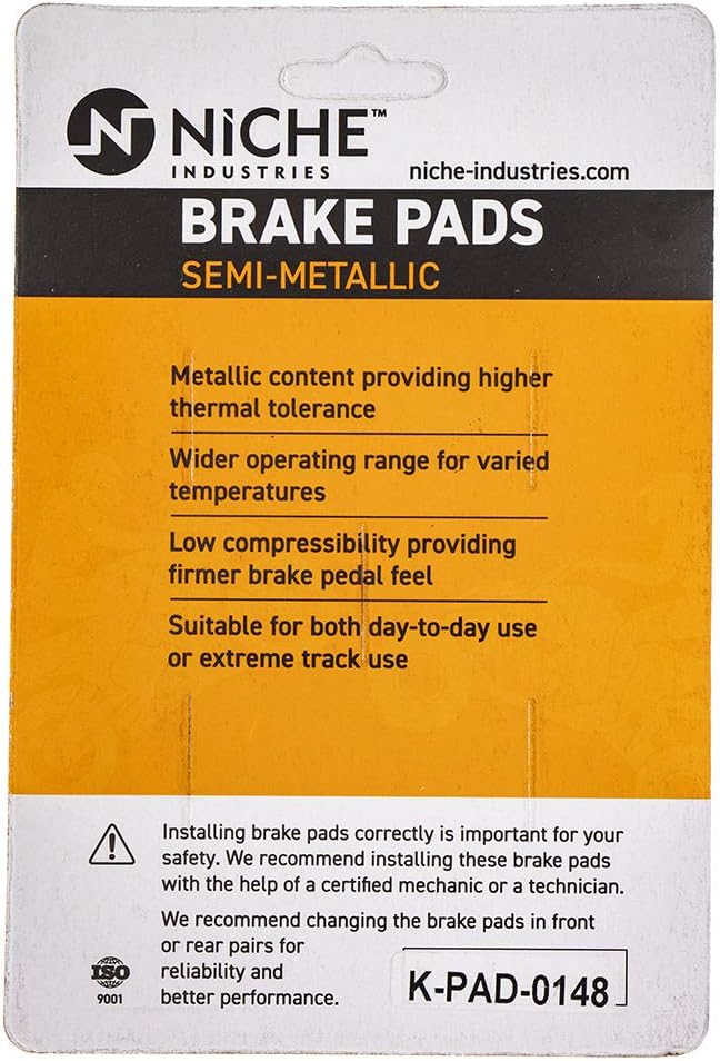 Brake Pad Set Semi-Metallic Pack of 2 I6510