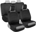 Waterproof Neoprene Seat Covers Full Set with Split Rear Bench, Pack of 2 I9330
