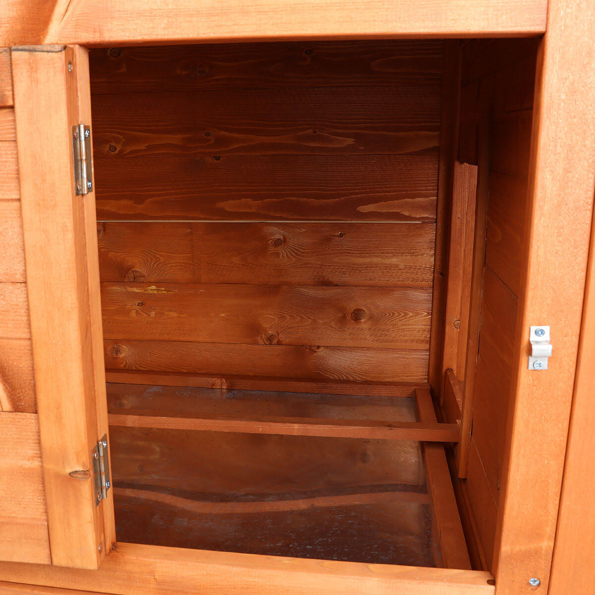 Wooden Chicken Coop Rabbit Hutch Pet Cage E689