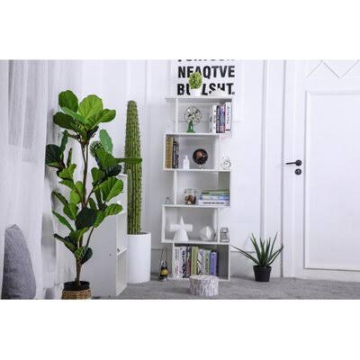 Geometric Bookcase 5 Shelves B21965