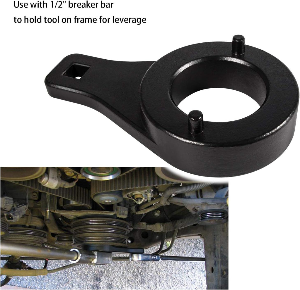Harmonic Damper Pulley Holding Tool & Crankshaft Pulley Holder, Pack of 2 H1745