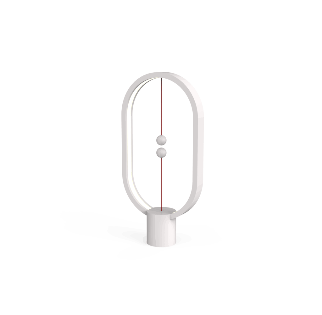 Dark Wood Balance Lamp Y68524