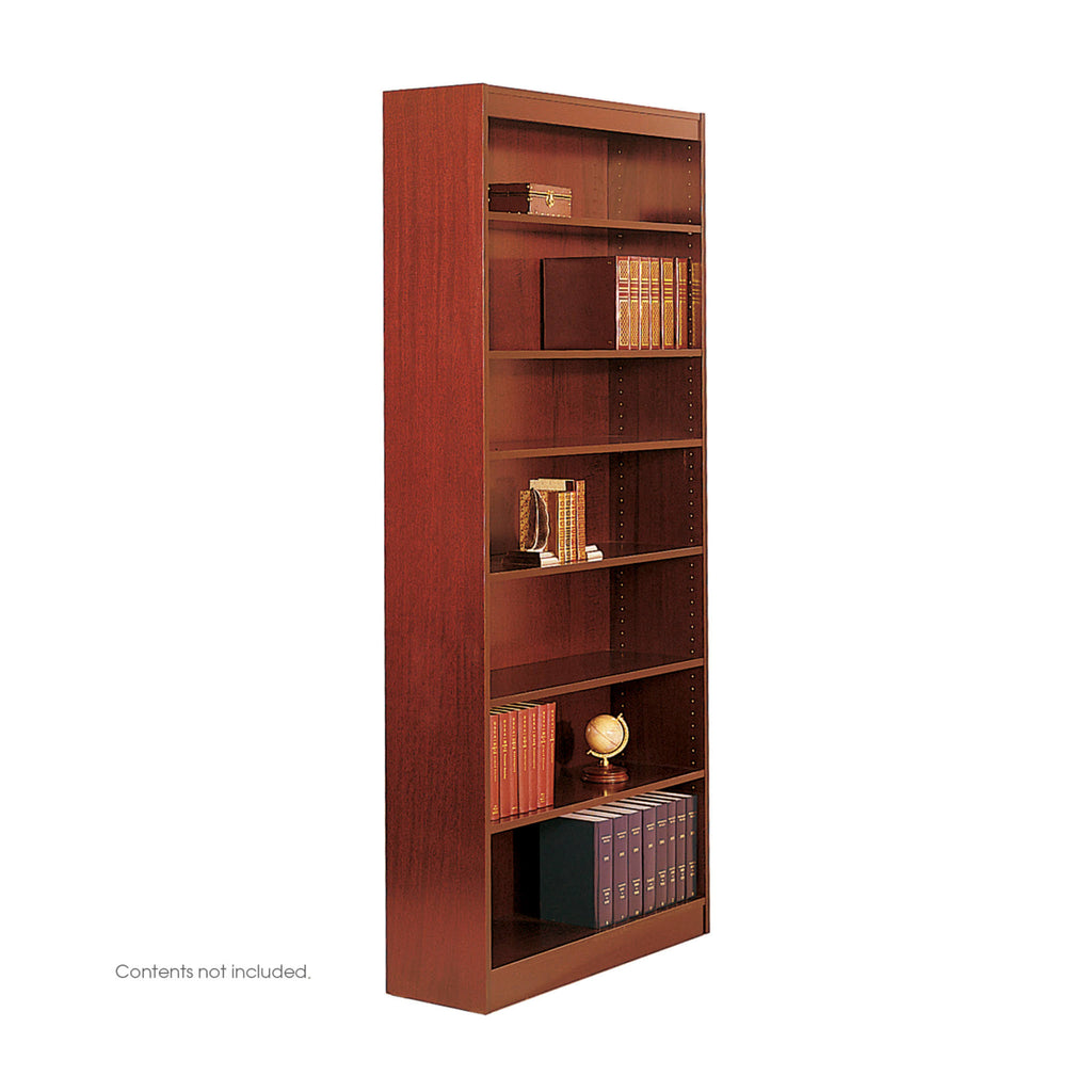 Medium Oak 7-Shelf Bookcase N757