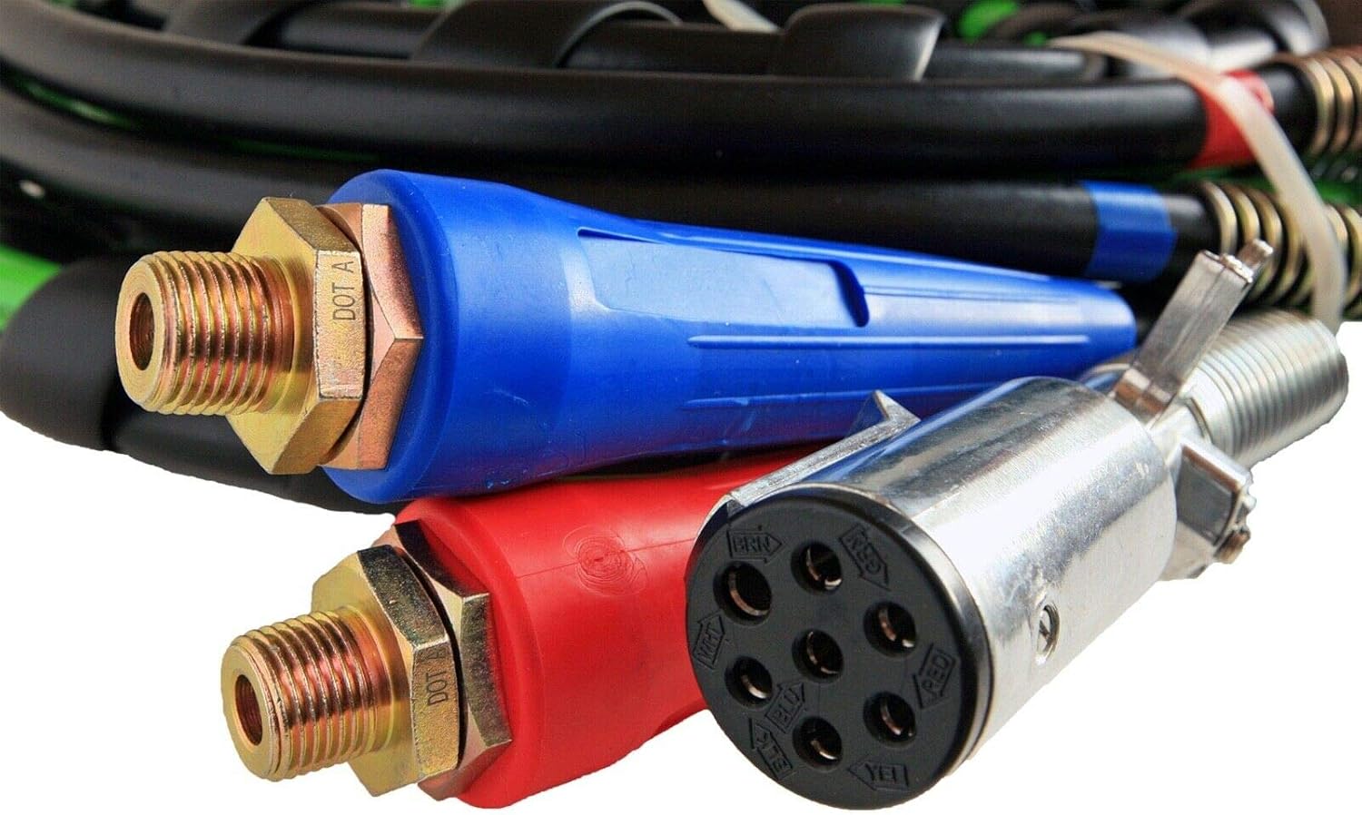 3-in-1 ABS Electrical and Rubber Air Line Hose Assemblies For Semi Truck I24128