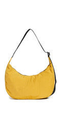 Medium Crescent Nylon Canvas Shoulder Bag L3575
