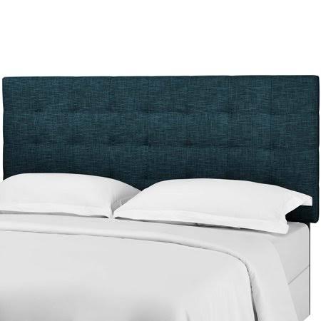 Navy Blue Tufted Headboard L351780