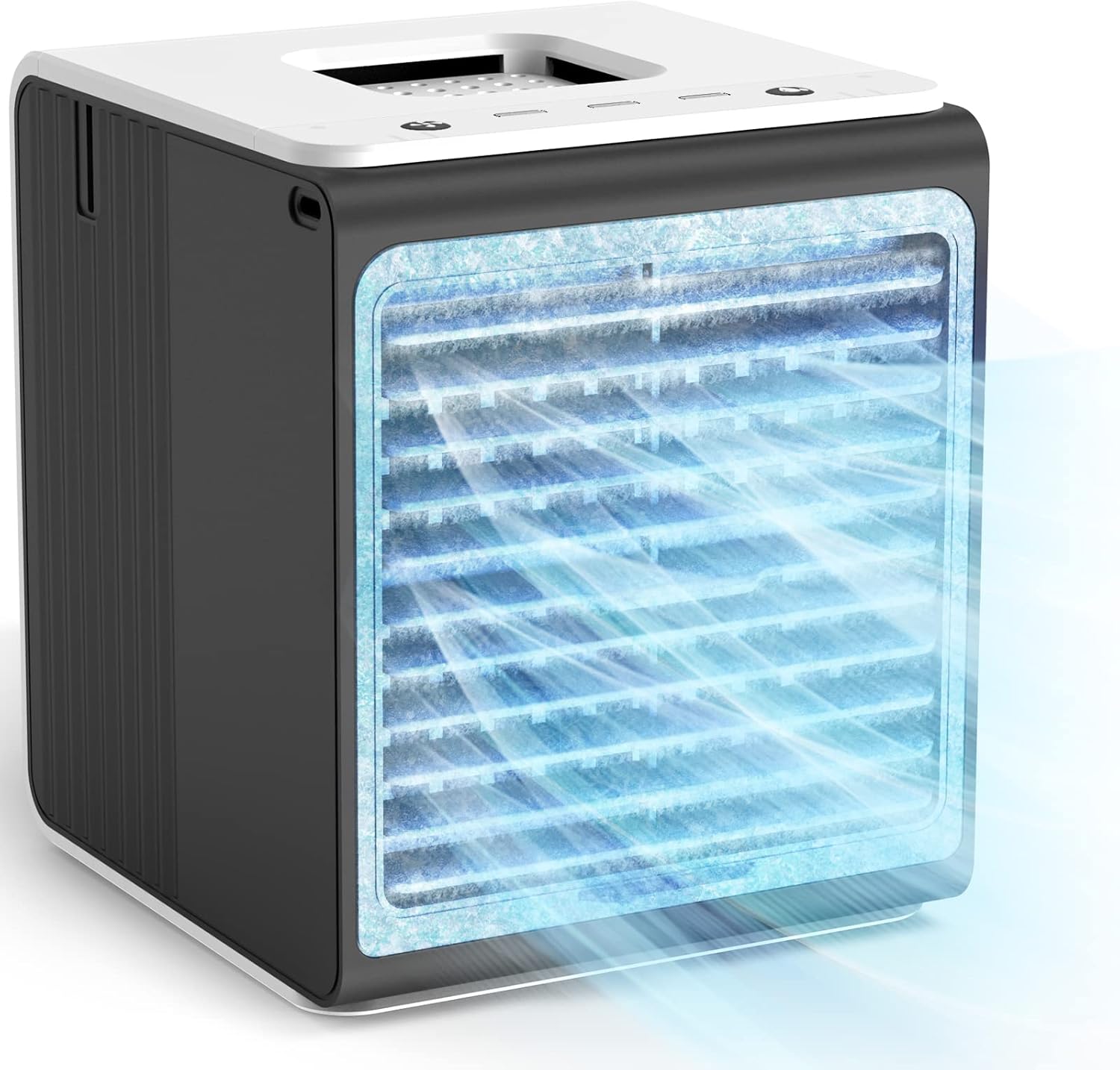 7'' Rechargeable Evaporative Air Cooler, Pack of 2 P700958