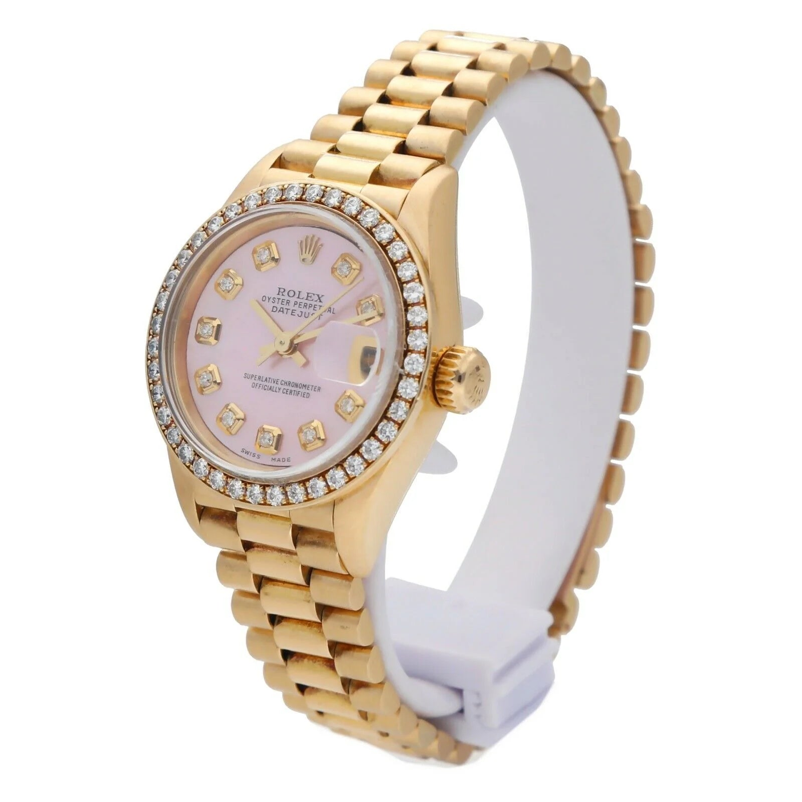 18k Yellow Gold Automatic Ladies Watch X180130