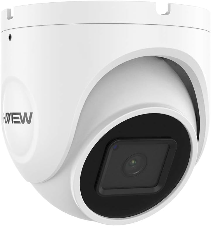 H.VIEW 5MP PoE IP Dome Camera with Audio, 2.8mm Lens L91782