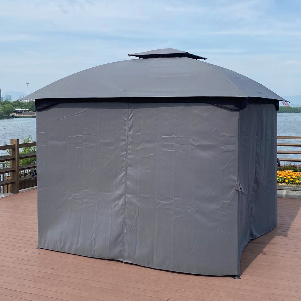 10'x10' Double Roof Outdoor Canopy Shelter Tent N27121