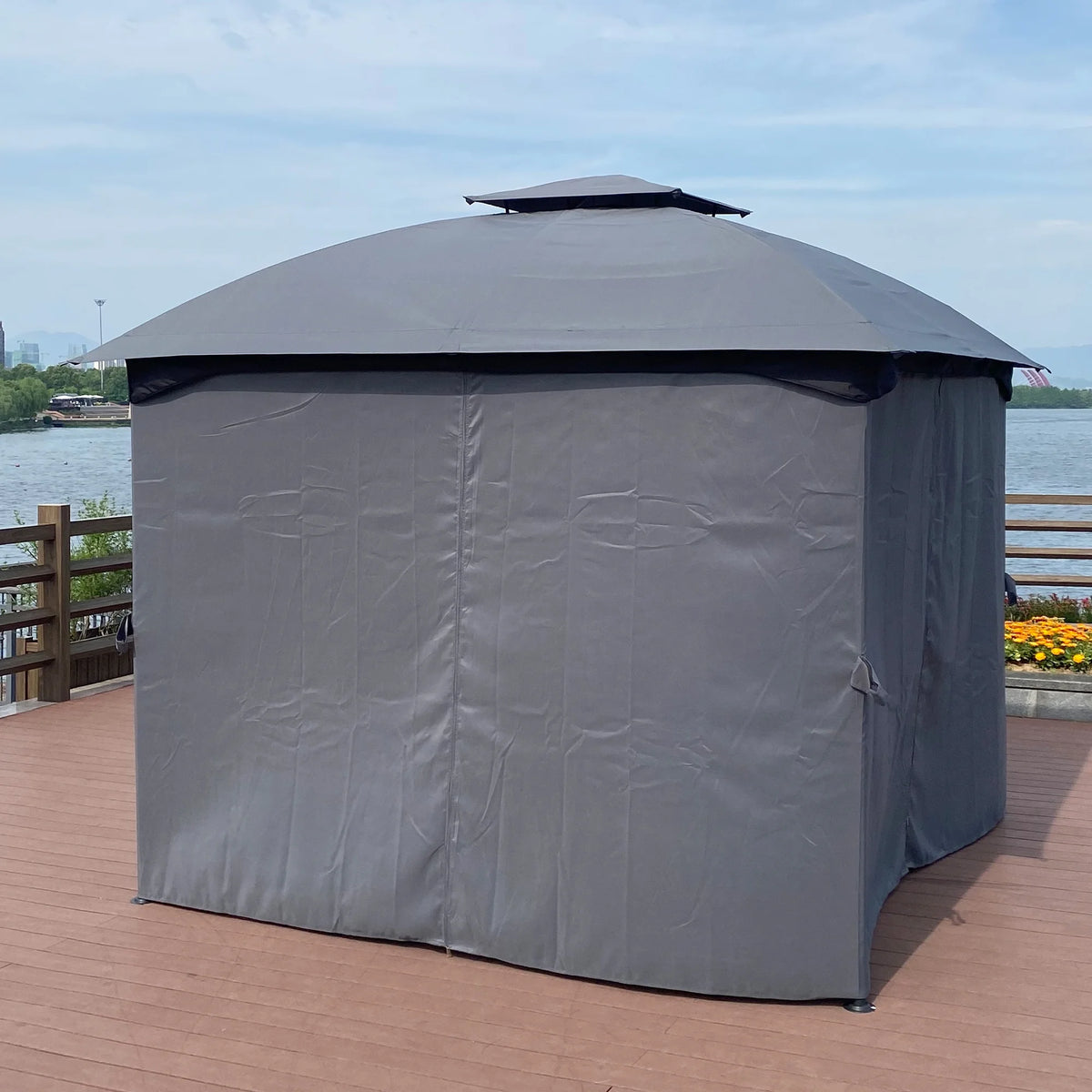 10'x10' Double Roof Outdoor Canopy Shelter Tent N27121