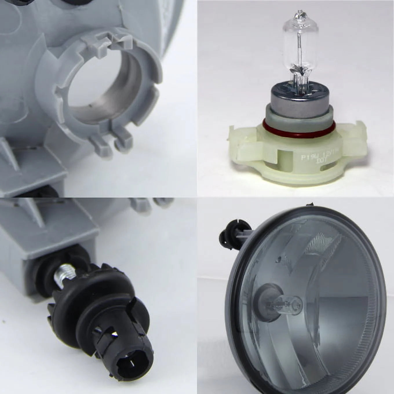Smoke Fog Lights with Bulbs N81179