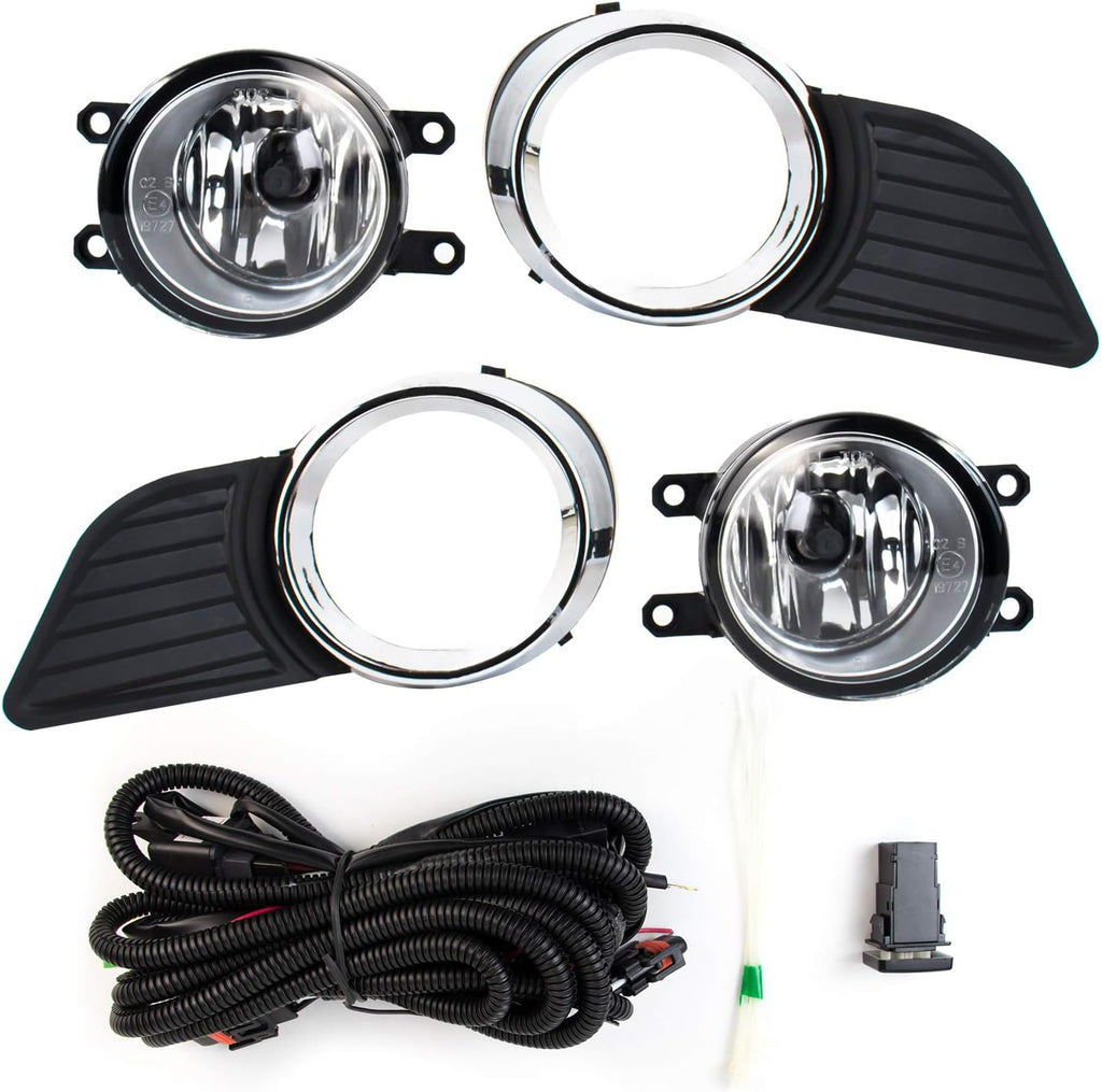 Black Bezel Fog Light Kits Pack of 2 L519