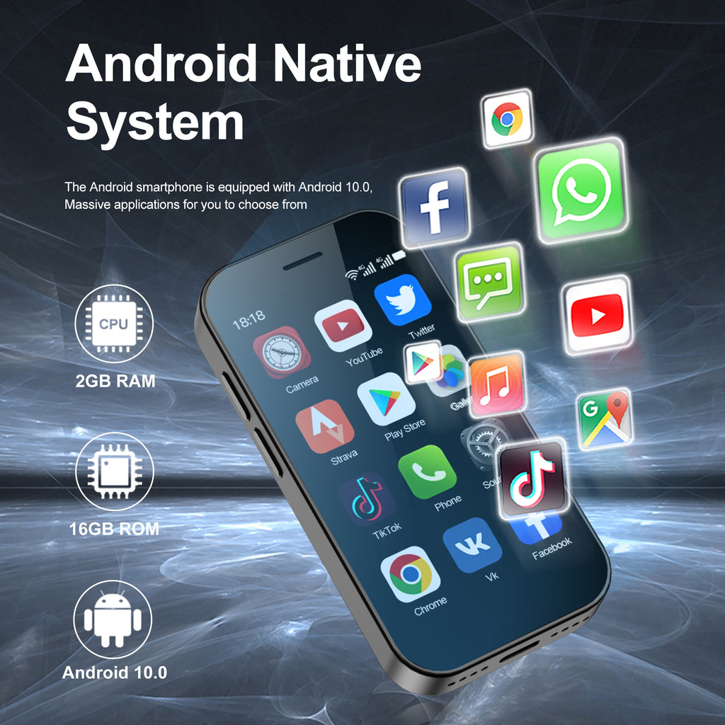 3.0" HD Display 4G LTE Mini Smartphone H8600